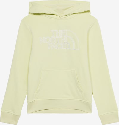 THE NORTH FACE Urheilullinen collegepaita 'DREW PEAK' koossa 116-122 värissä sitruuna / valkoinen, Tuotenäkymä