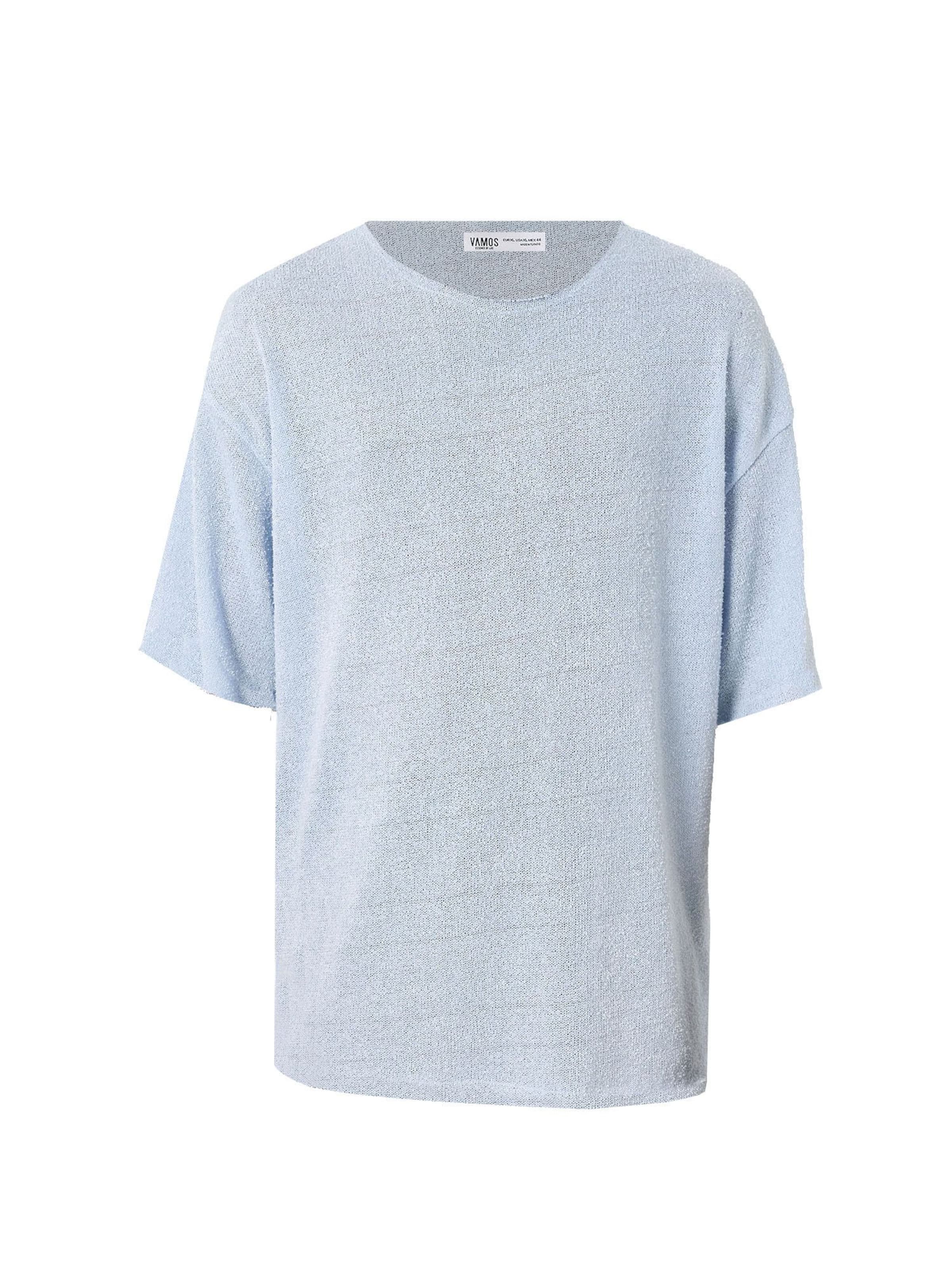 VAMOS CLO Bluser & t-shirts 'Tulip' i blå: forside