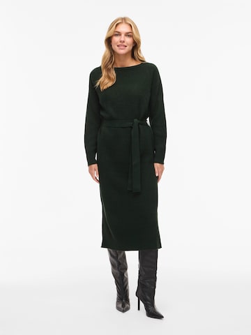 Rochie tricotat 'VIBUBBA' de la VILA pe verde: față