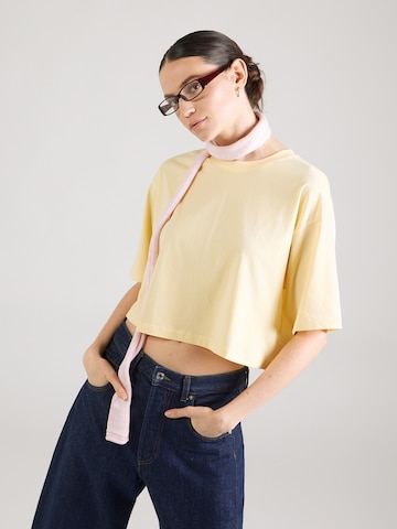 JJXX - Camiseta 'JXANDREA' en amarillo: frente