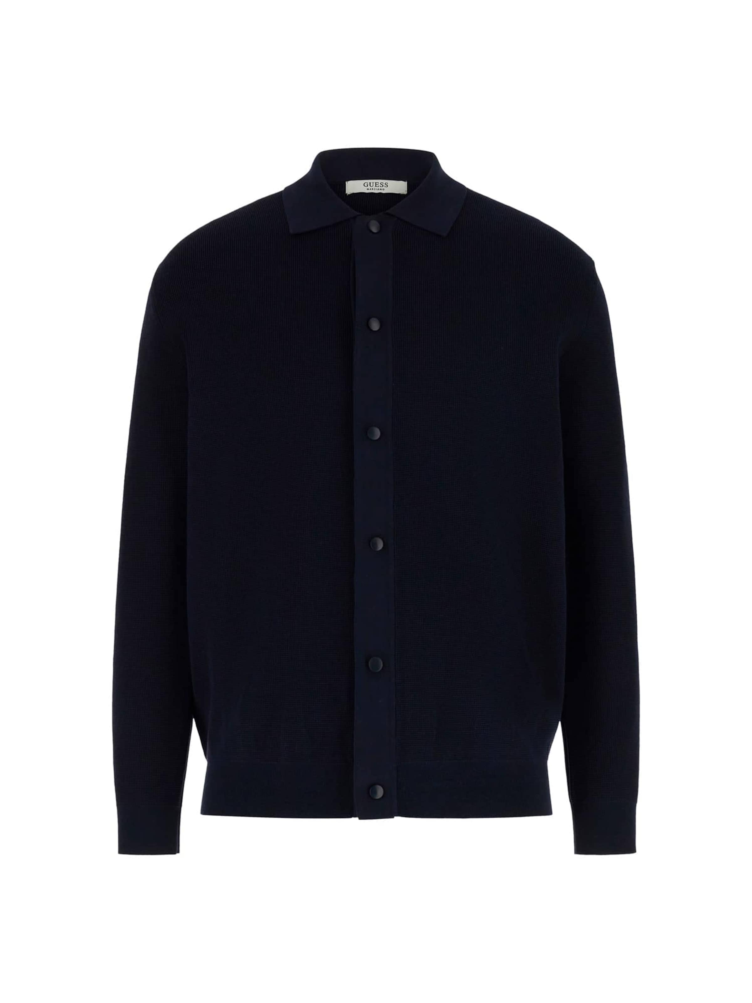 GUESS Strickjacke in Blau: Vorderseite