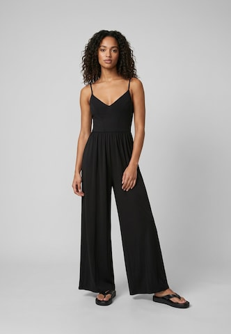 Urban Classics Jumpsuit in Beige: voorkant