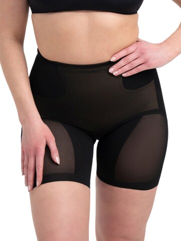 cfab (formerly creamy fabrics) Shaping pant 'Ultra Strong Shaping Shorts' in Black: front