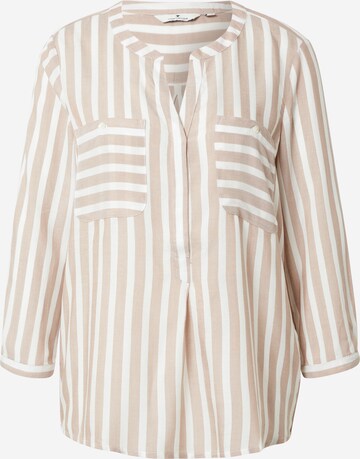 TOM TAILOR Blus i beige: framsida