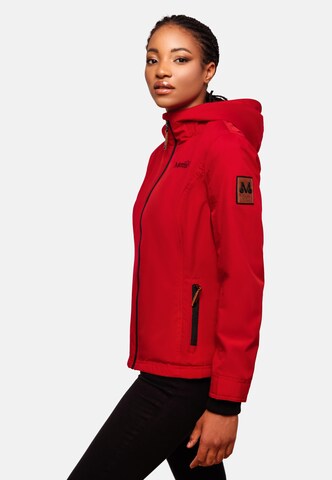 MARIKOO Between-season jacket 'Brombeere' in Red