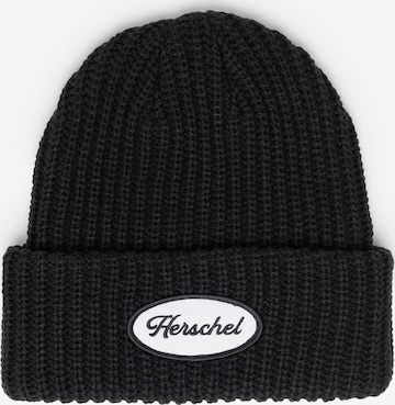 Bonnet 'Douglas Station' Herschel en noir : devant