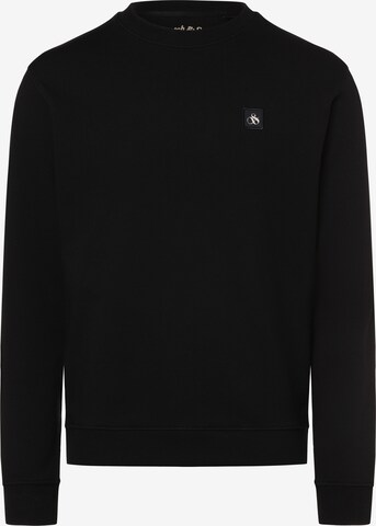 SCOTCH & SODA Sweatshirt in Schwarz: predná strana