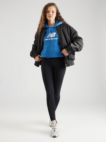 new balance - Skinny Leggings em preto