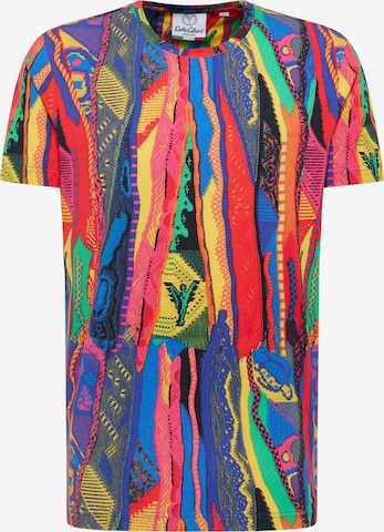 Carlo Colucci T-Shirt 'Egon' in Rot: Vorderseite