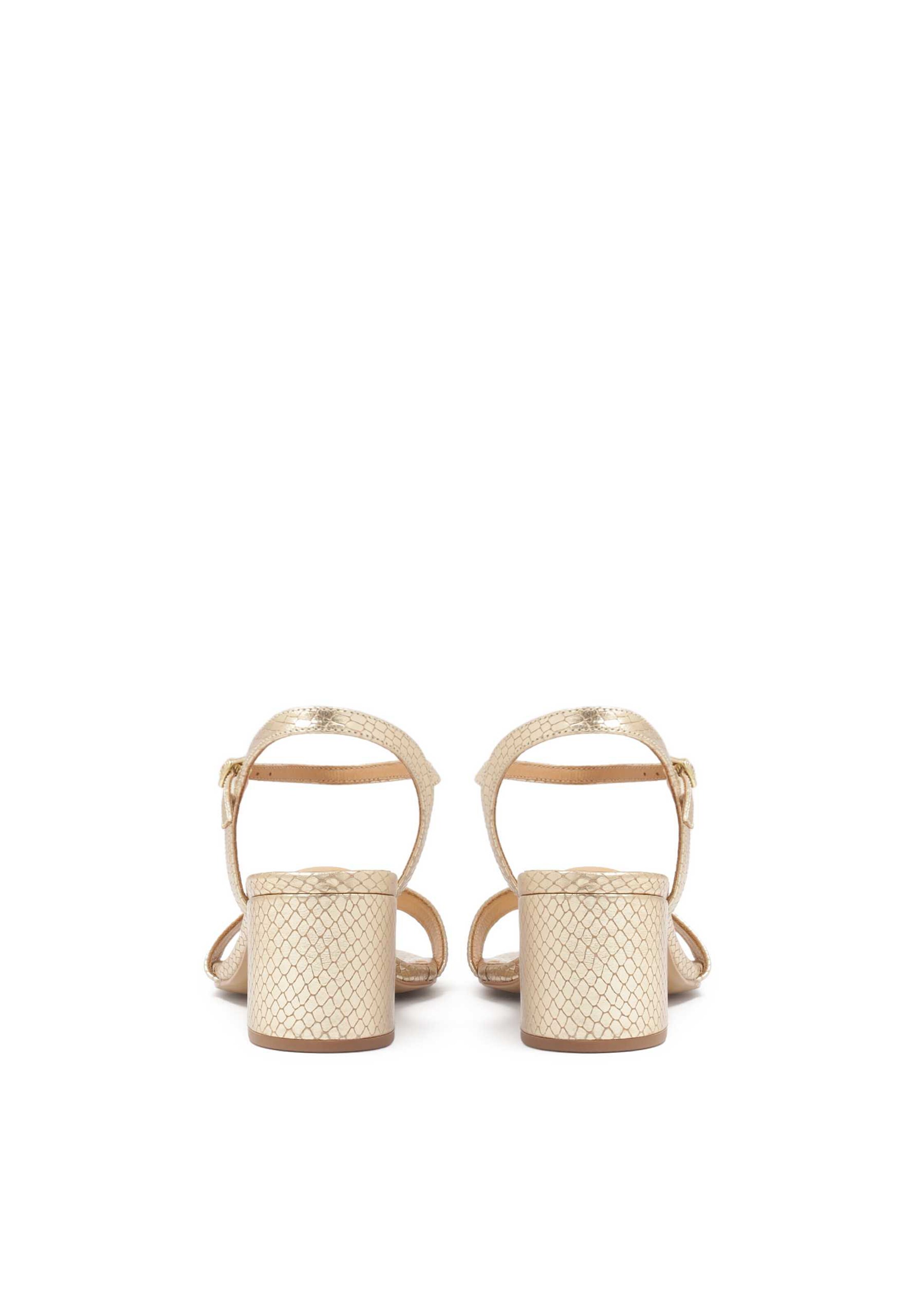 Kazar Sandals in Gold