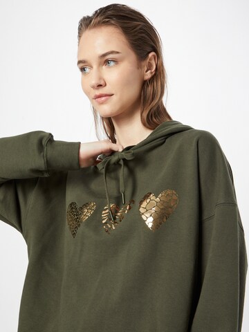 ABOUT YOU Sweatshirt 'Nicky' in Groen