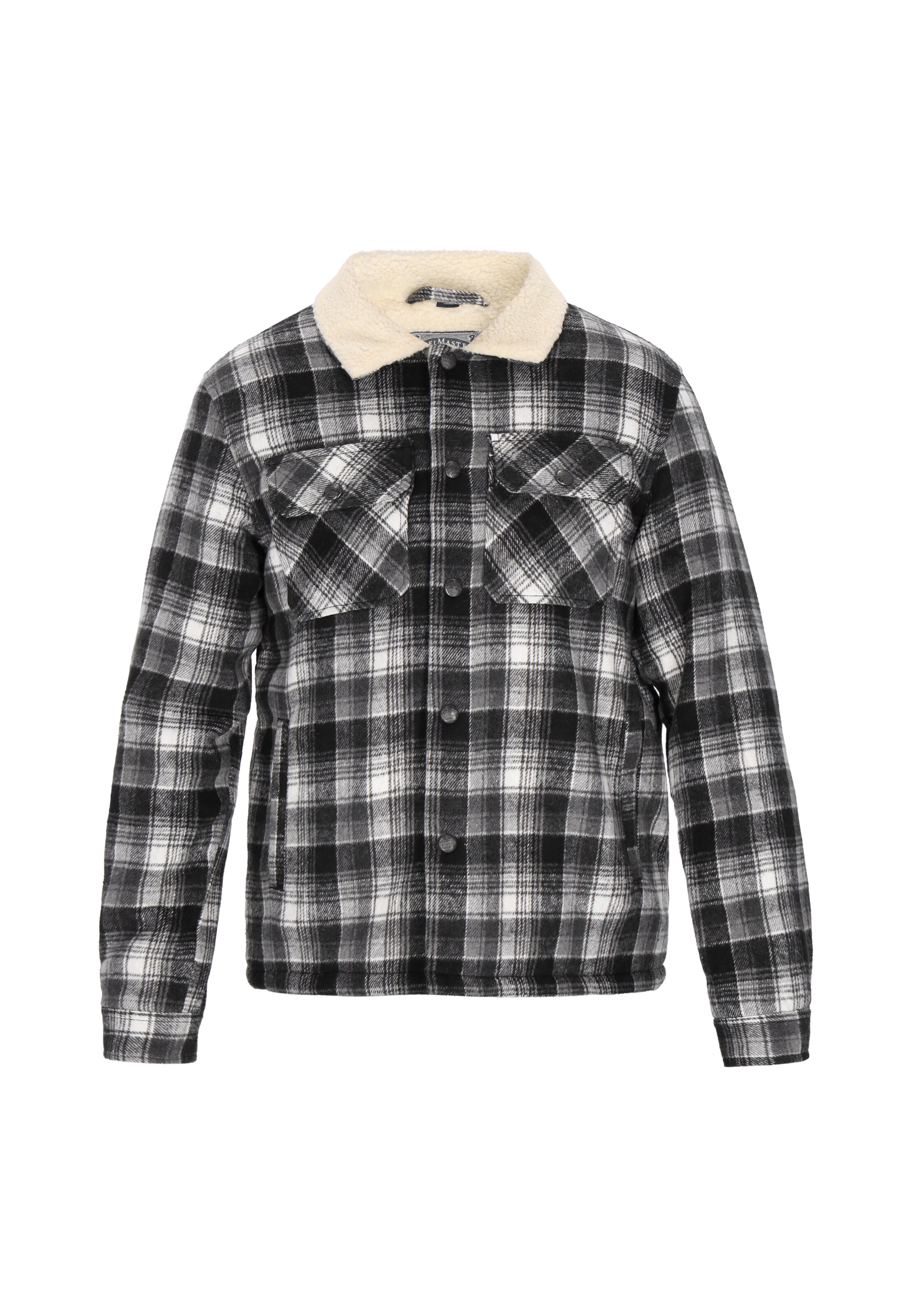 DreiMaster Vintage - Casaco meia-estação em preto: frente