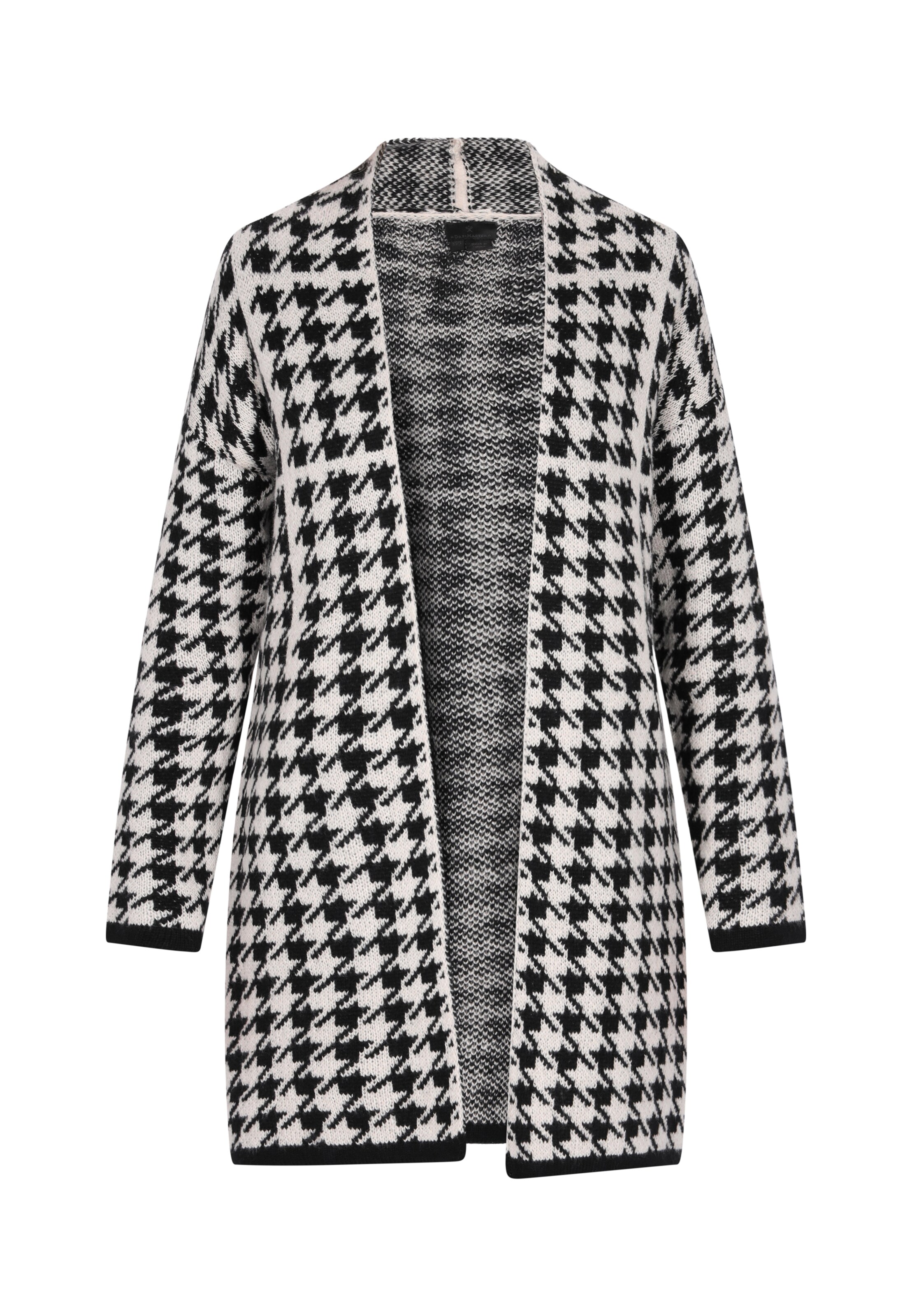 DreiMaster Klassik Knit cardigan in Black: front