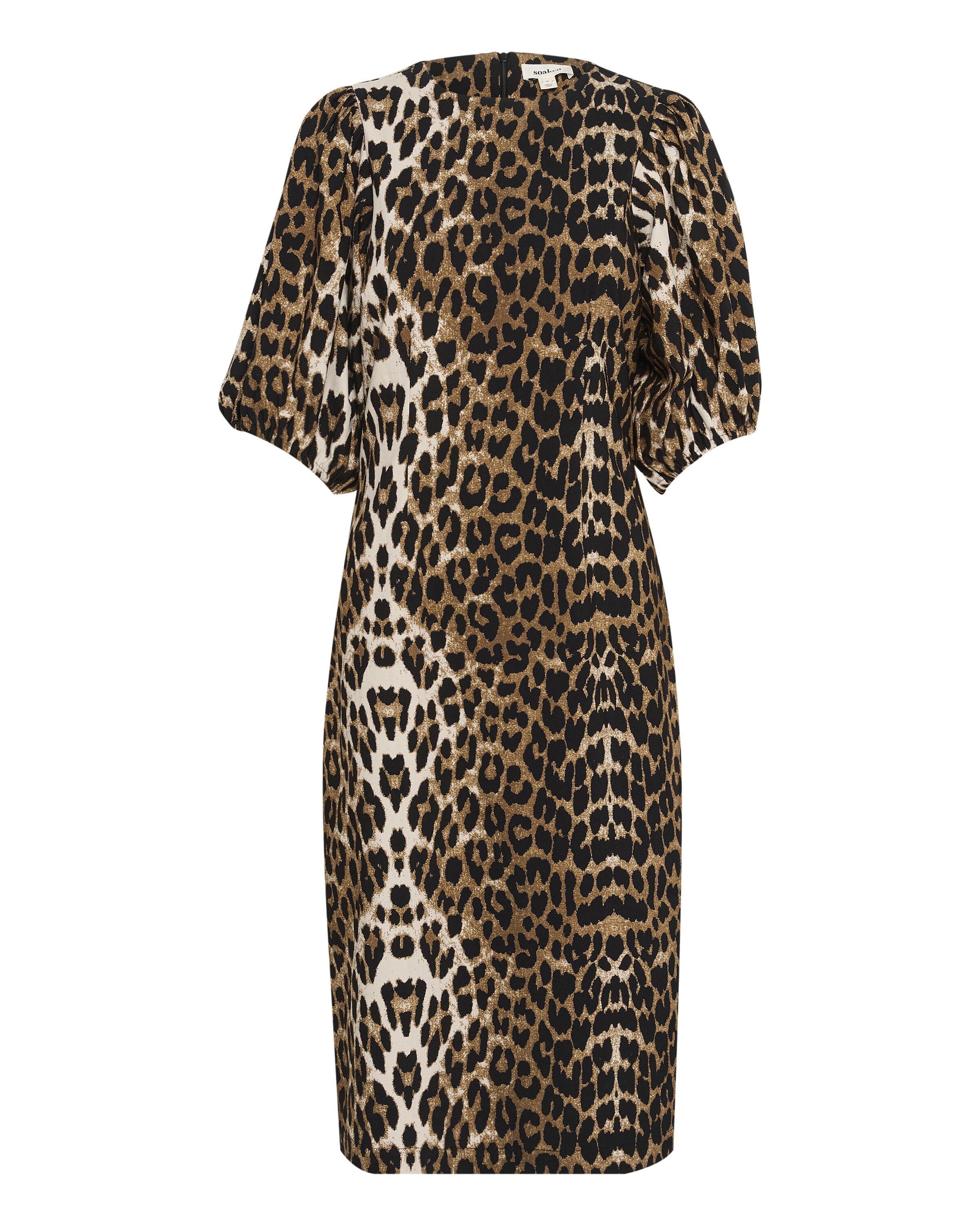 SOAKED IN LUXURY Kjole 'Xala' i brun: forside