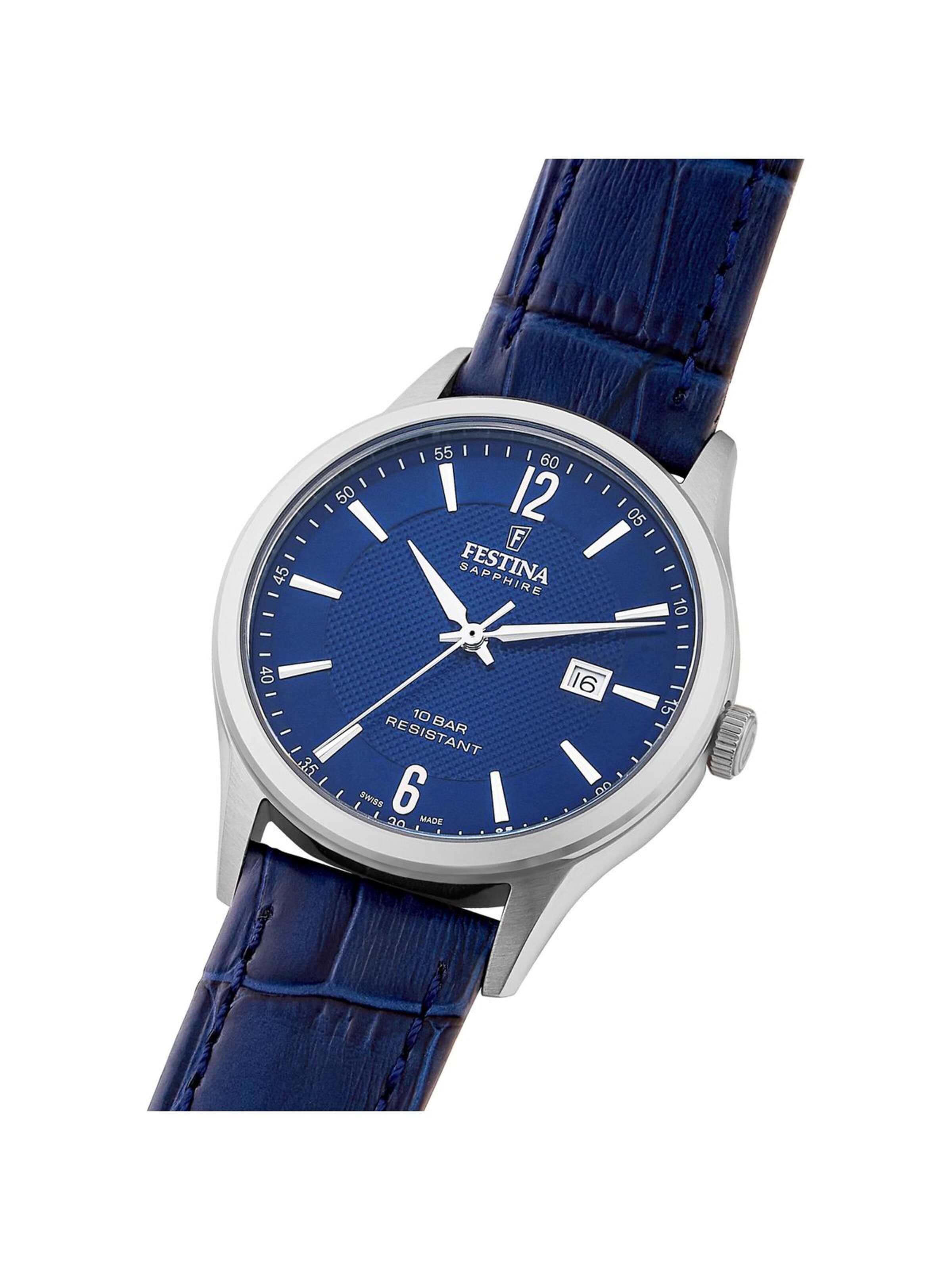 FESTINA Analoog horloge in Blauw