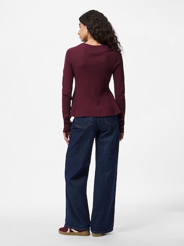 PIECES Pullover 'PCAmma' i rød