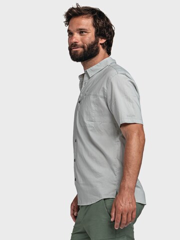 Coupe regular Chemise fonctionnelle 'Triest' Schöffel en gris