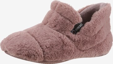 VERBENAS Slippers in Pink: front