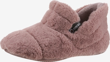 VERBENAS Slippers in Pink: front