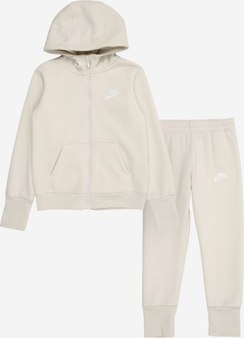 Nike Sportswear Костюм для бега в Серый: спереди