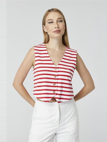 HOME STORE Top in Red