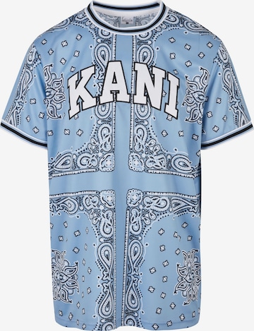 Tricou de la Karl Kani pe albastru: față