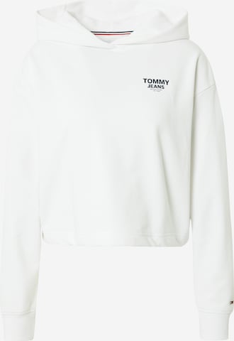 Tommy Jeans Sweatshirt in White: front