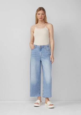 Wide Leg Jean 'Catie' QS en bleu