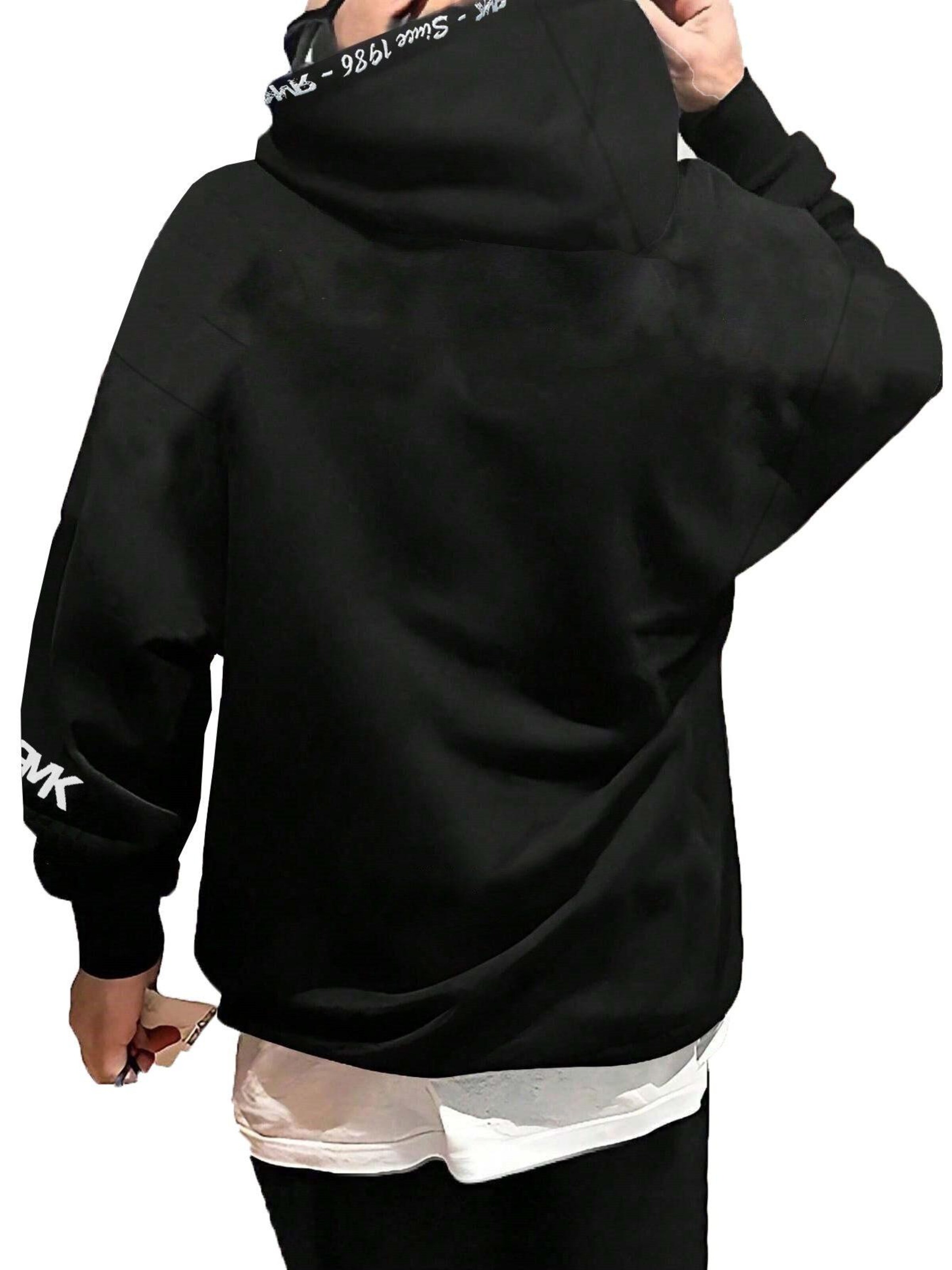 RMK Sweatshirt‌ in Schwarz
