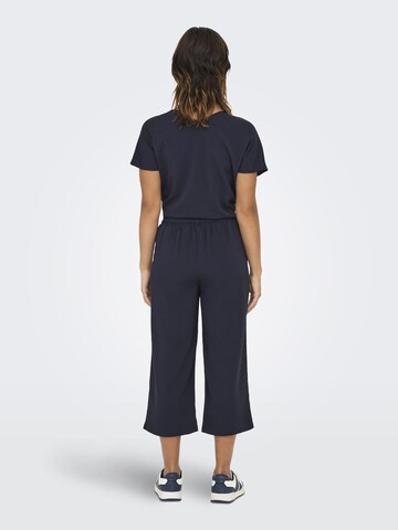 ONLY Wide leg Trousers 'Nova' in Blue