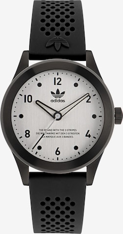 ADIDAS ORIGINALS Analog Watch in Black: front