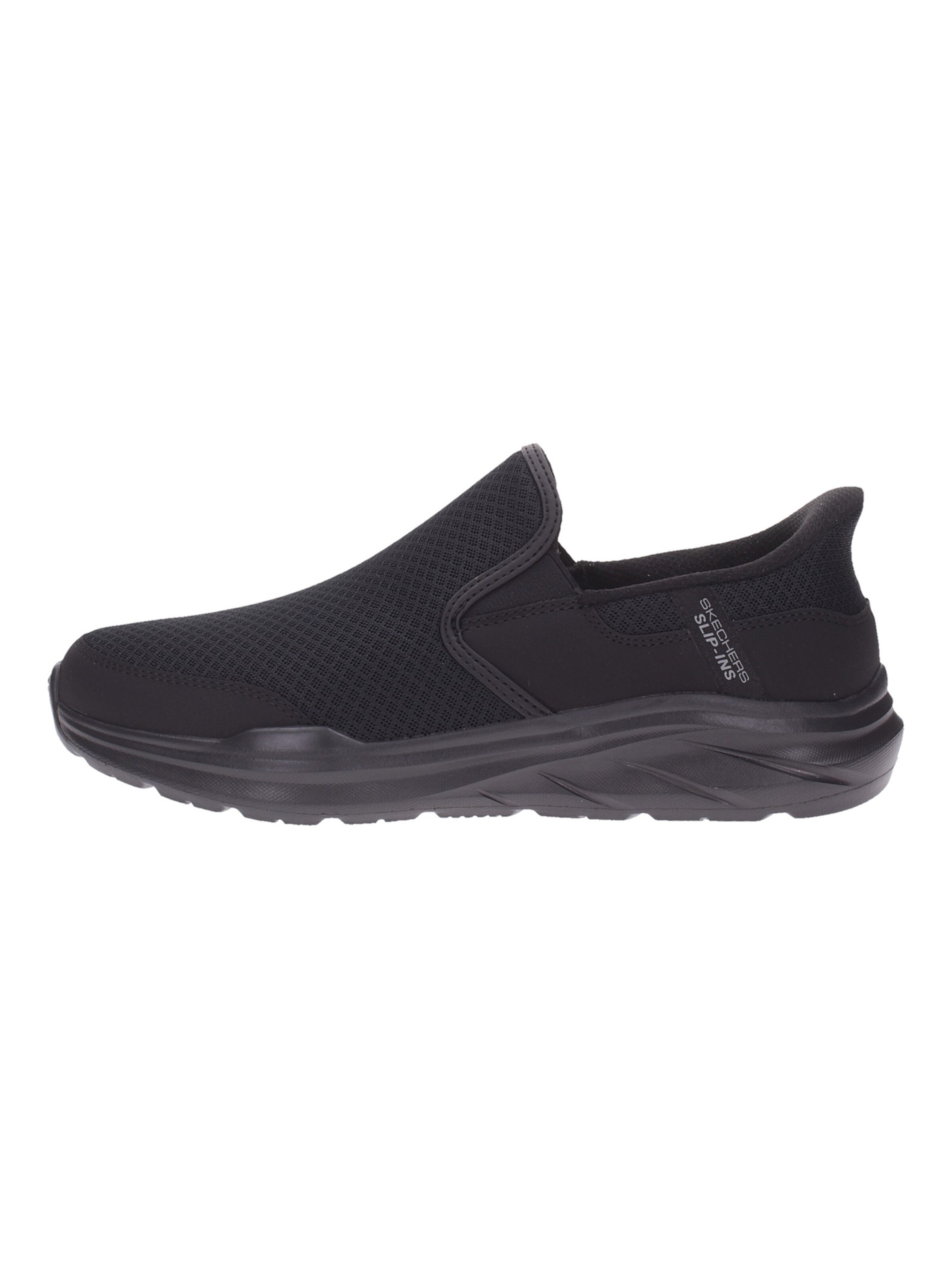 Scarpa slip-on 'Equalizer 6.0' di SKECHERS in nero: frontale