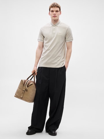 BOSS Футболка 'Passertip' в Серый