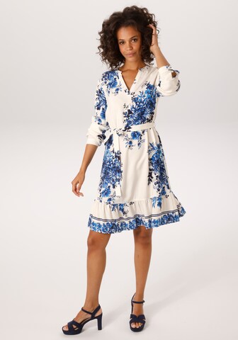Aniston CASUAL Kleid in Weiß