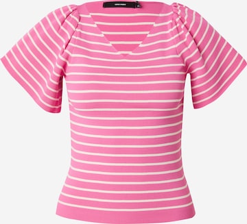 VERO MODA Trui 'GINNY' in Roze: voorkant