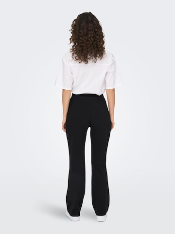 JDY Flared Pants 'Geggo' in Black