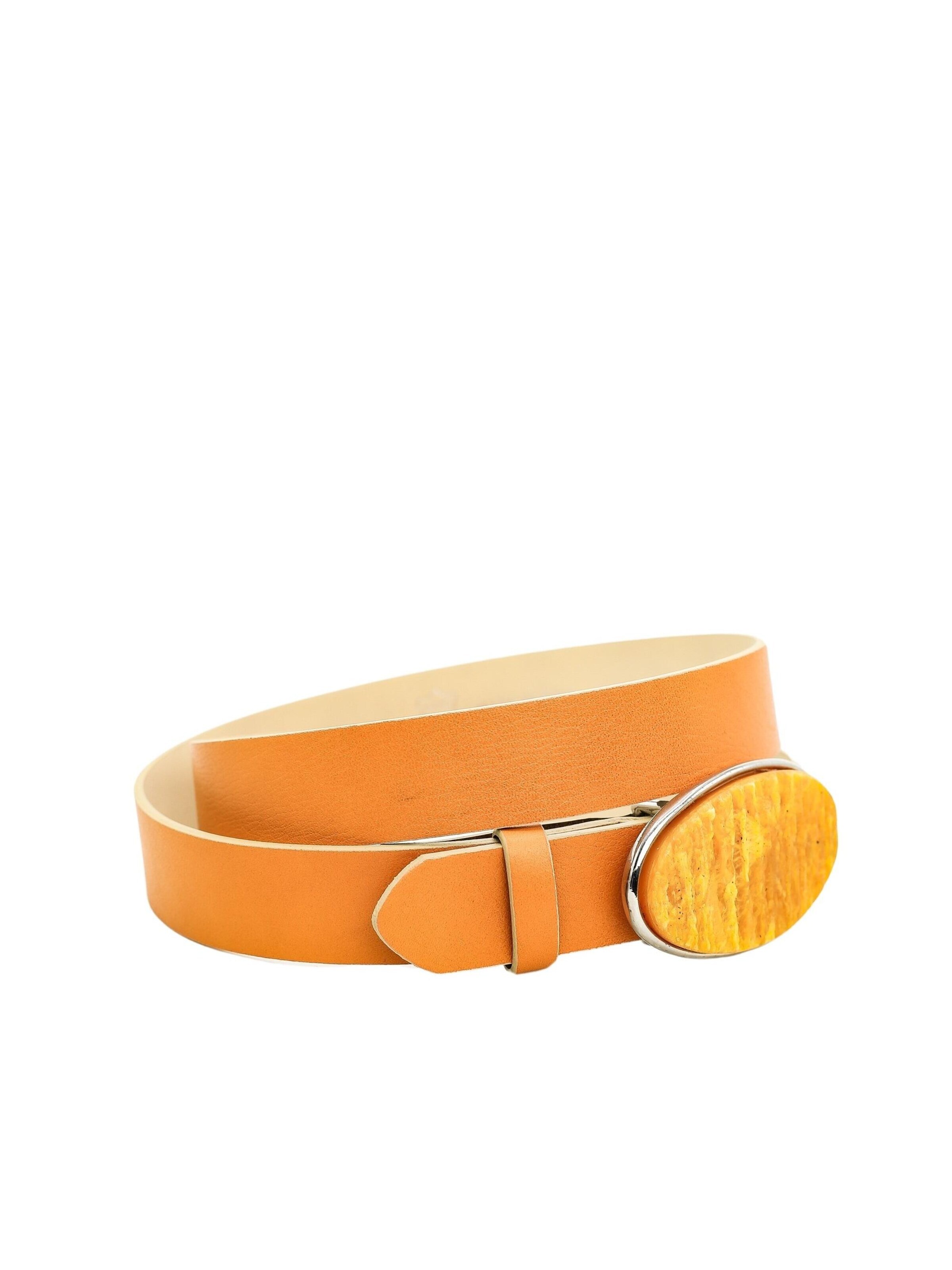 COLLEZIONE ALESSANDRO Belt 'Stone' in Red