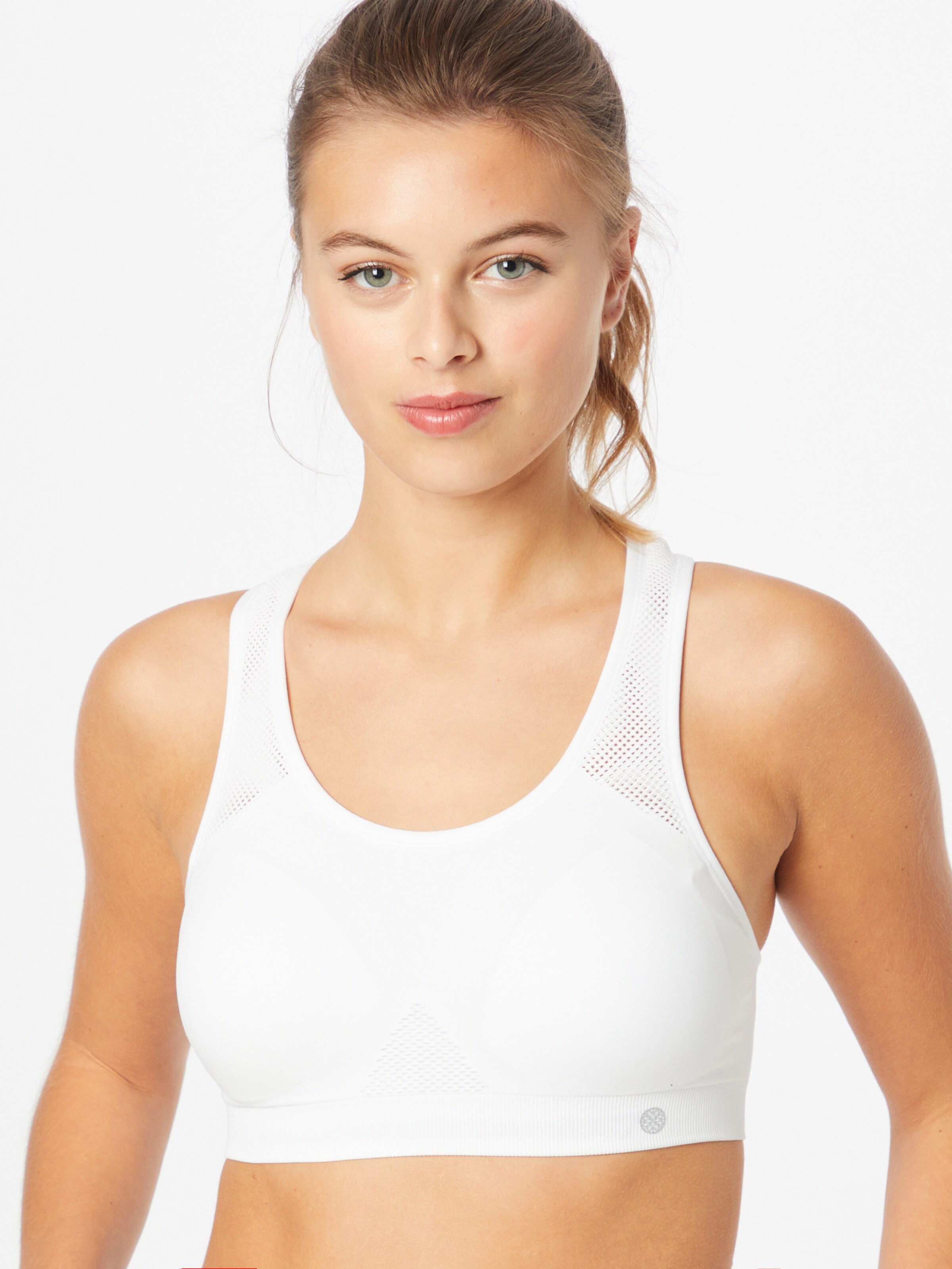 Weiß | Athlecia Bustier ABOUT in \'Rosemary\' Sport-BH YOU