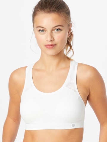 Athlecia Sports Bra 'Rosemary' in White: front