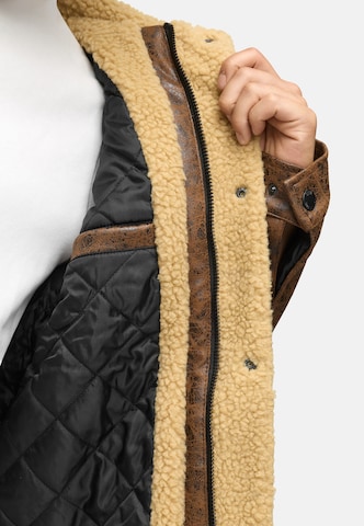 INDICODE JEANS Between-season jacket 'INVados' in Brown