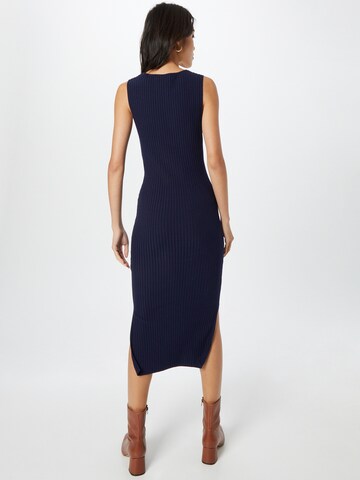 JUST FEMALE Knitted dress 'Elegant' in Blue