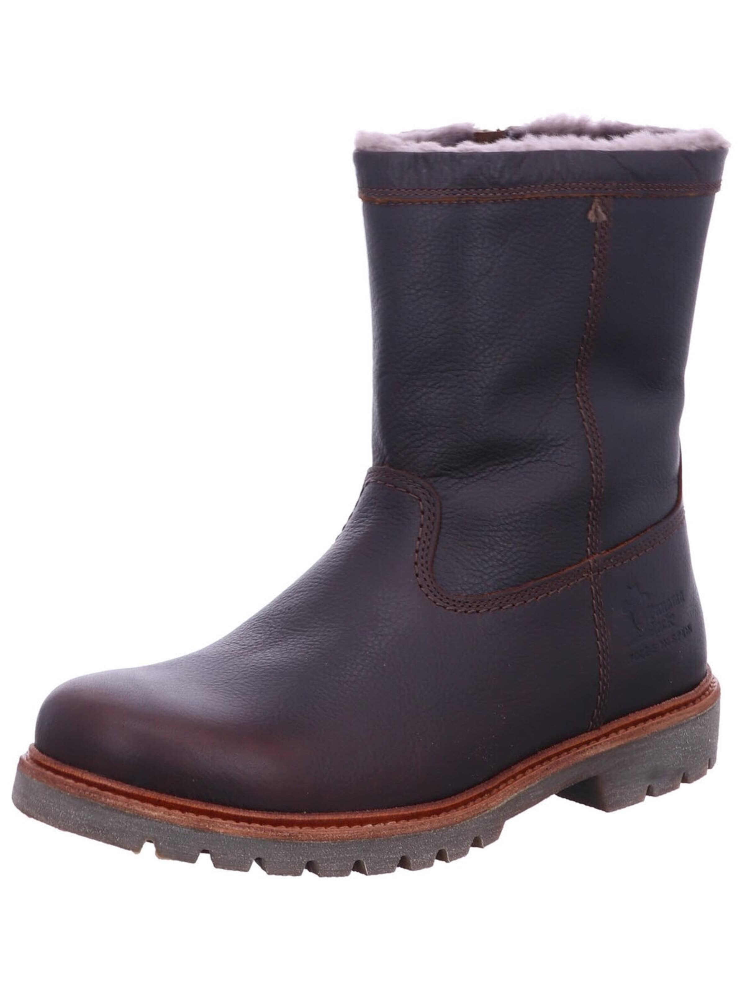 PANAMA JACK Boots 'Winterboot Herren Fedro Igloo C10 Napa Grass Cas Echtleder in braun'‌ in Braun: Vorderseite