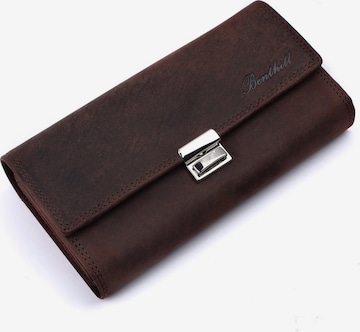 Benthill Wallet in Brown: front