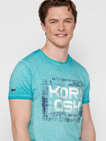 KOROSHI Shirt in Blauw