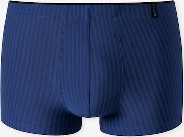 SCHIESSER Boxershorts ' Long Life Soft ' in Blauw: voorkant