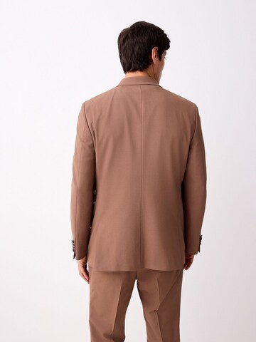 Next Regular fit Business blazer in Brown