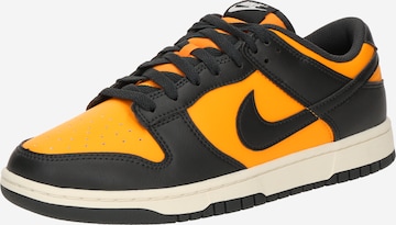 Sneaker bassa 'DUNK' di Nike Sportswear in giallo: frontale