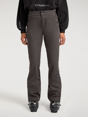 Flared Pantaloni per outdoor di O'NEILL in grigio: frontale