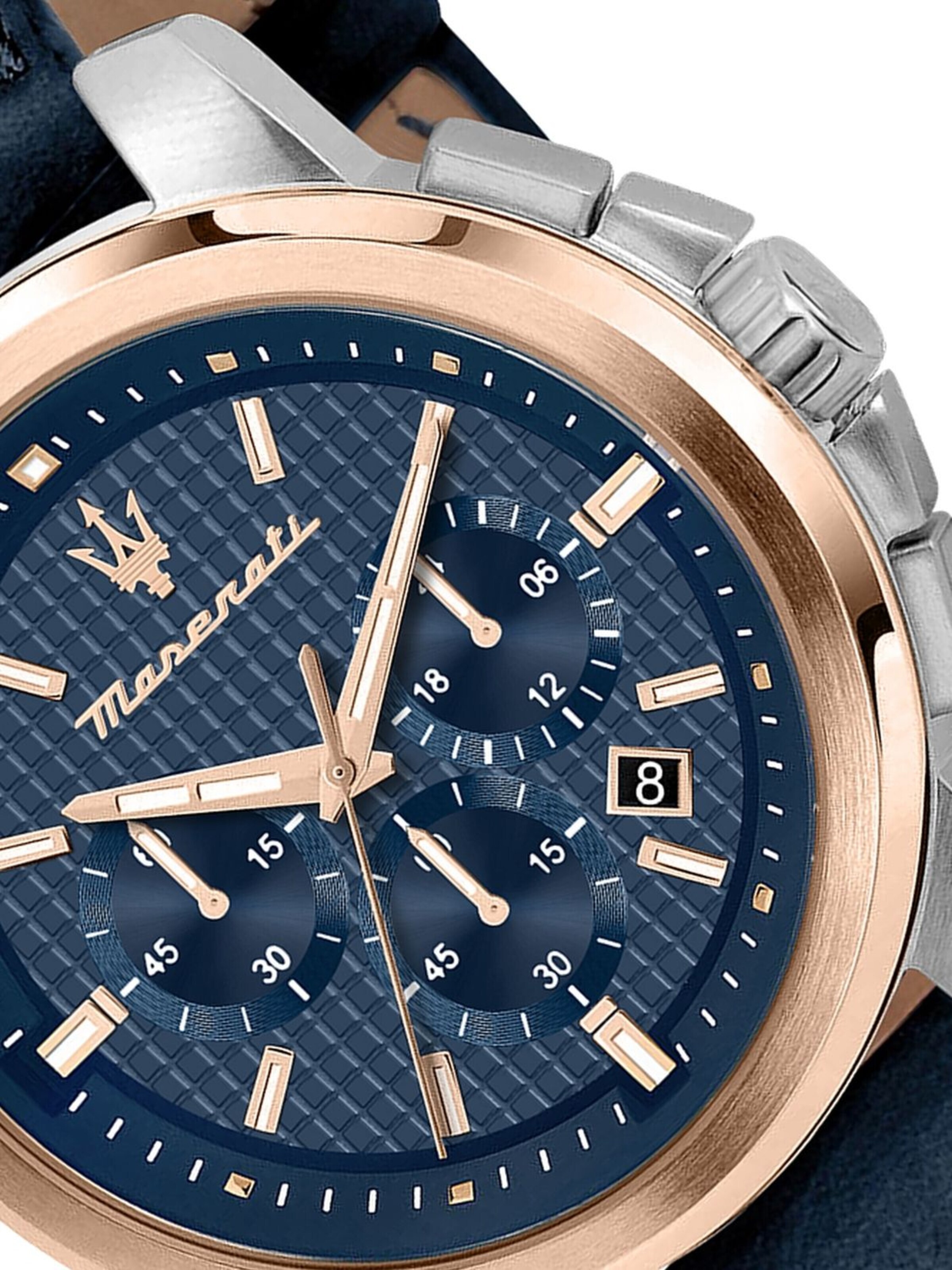 Maserati Analoog horloge in Blauw