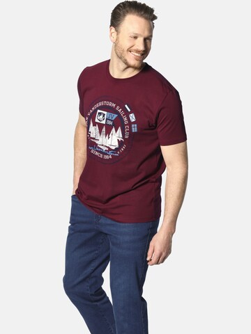 Jan Vanderstorm Shirt 'Terno' in Rot: Vorderseite